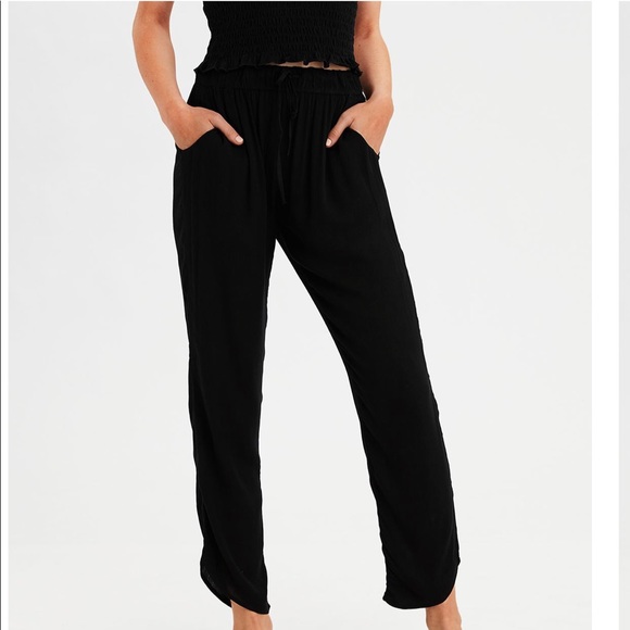 tapered palazzo pants